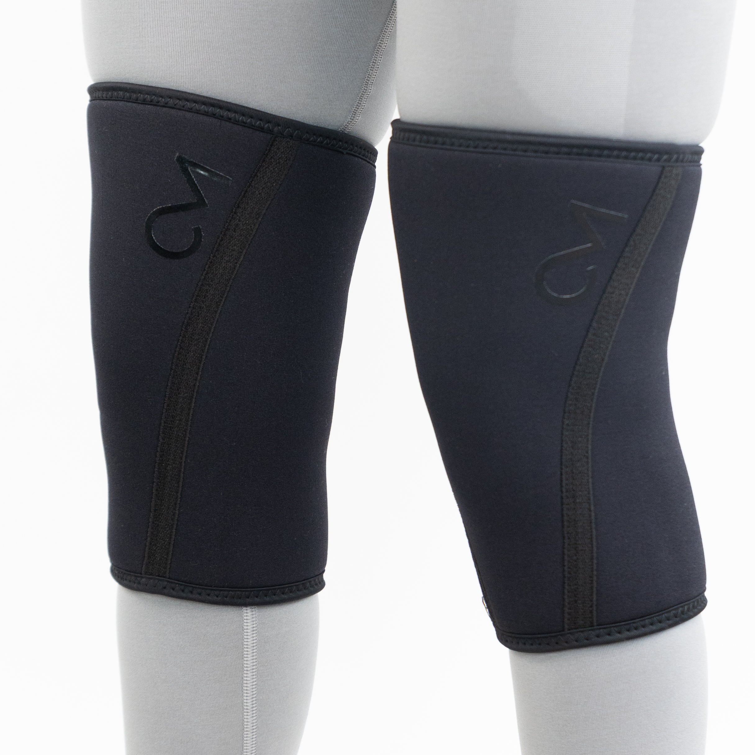 Premium Knee Sleeves - Laser Black – Caroline O'Mahony