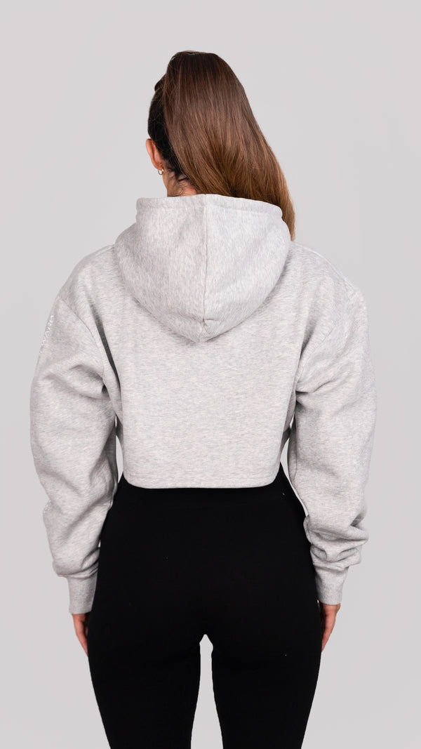 Comfort Cropped Hoodie - Storm